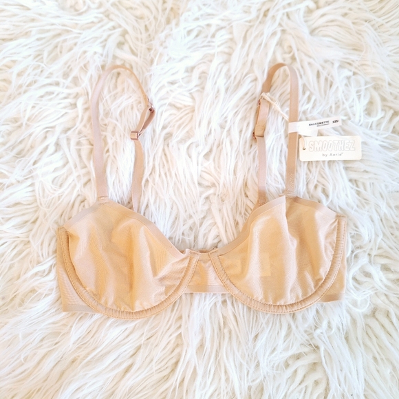Aerie SMOOTHEZ Mesh Unlined Bra - Picture 4 of 16
